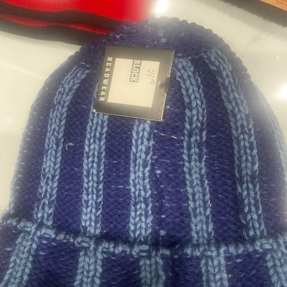 Unisex Block Brand Headwear One Size